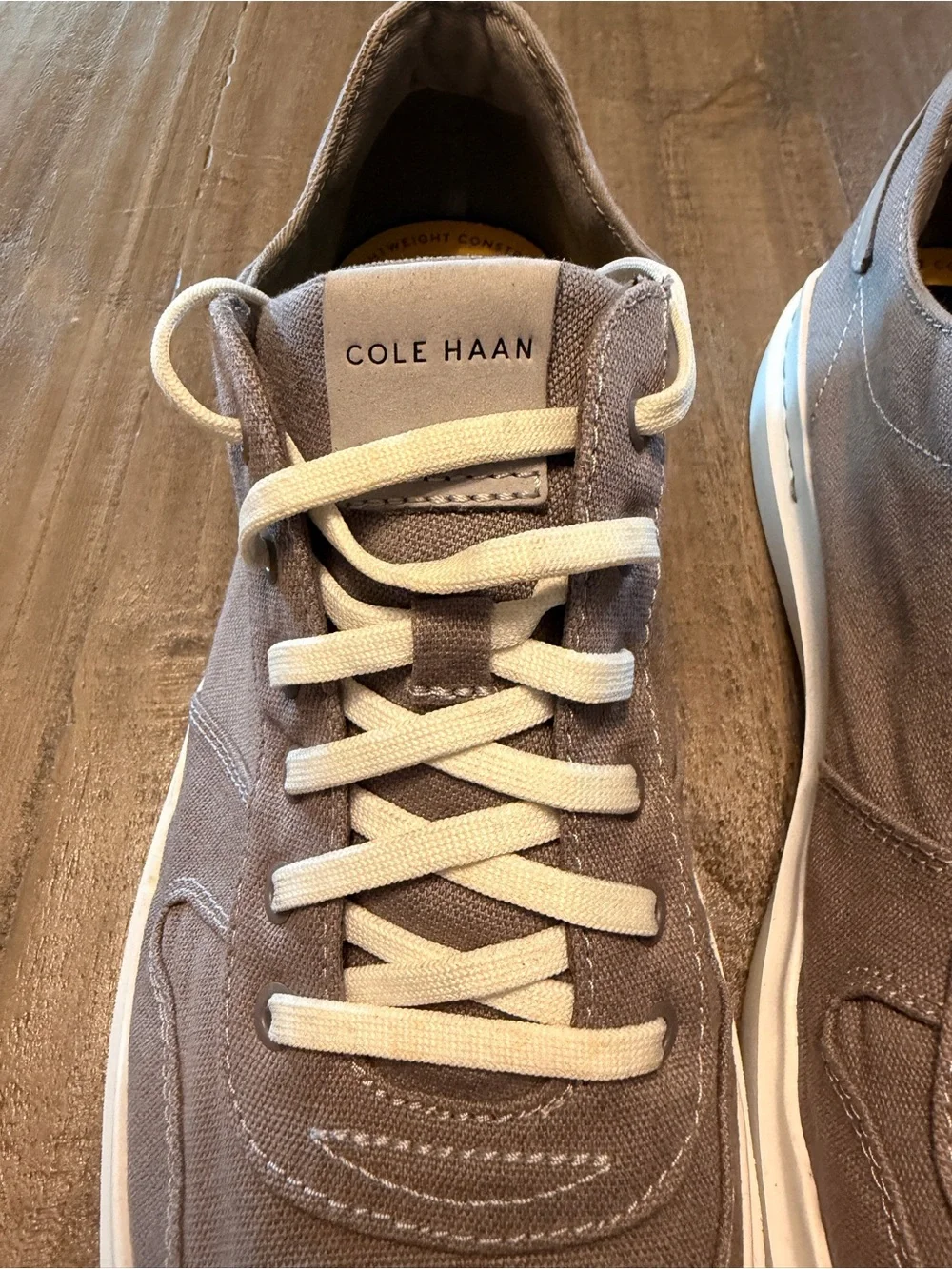 Cole Haan  Grand Pro Rally mens size 11.5  Canvas shoes grey C34740
